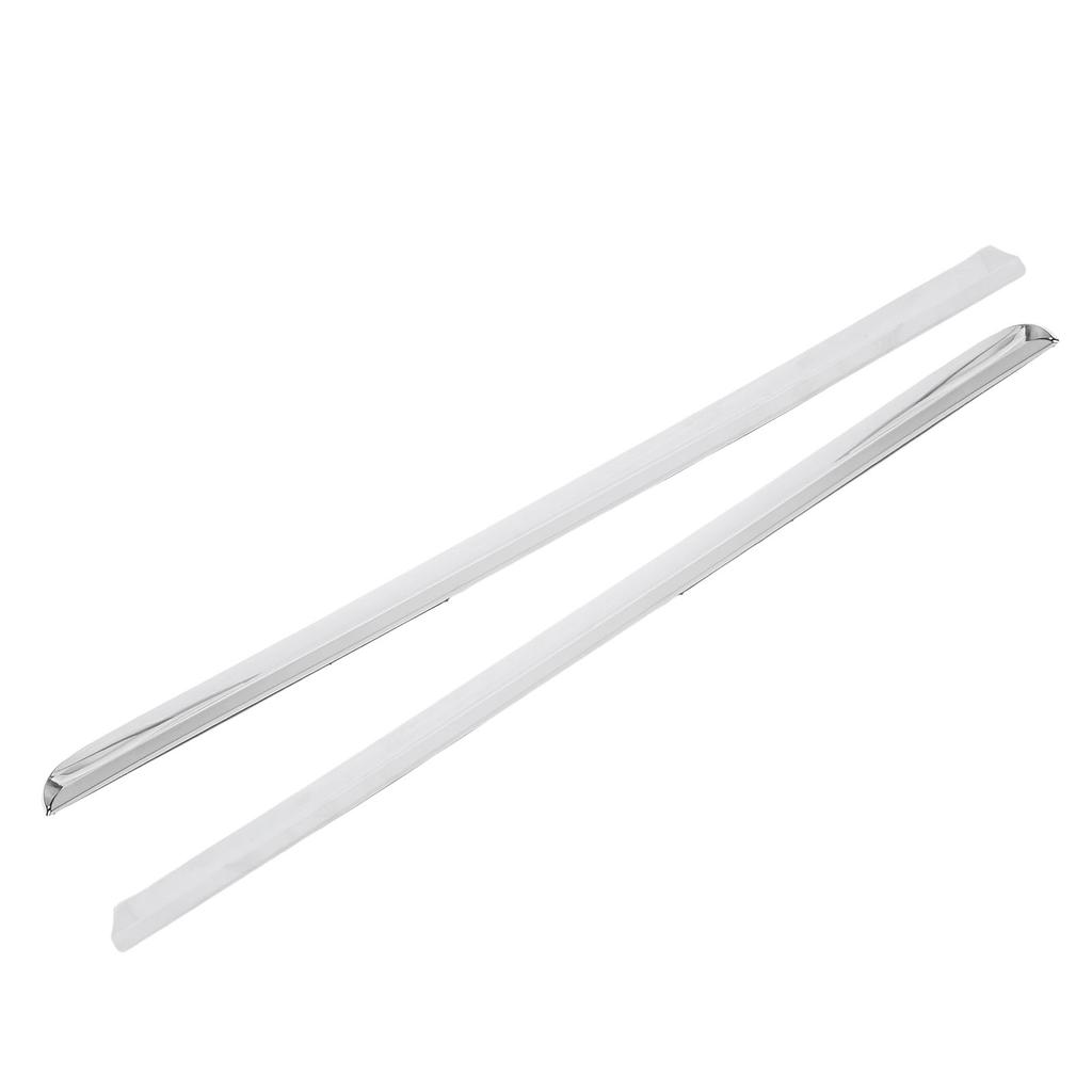 Front Door Lower Chrome Molding Trim Stylish Plastic Side Door Lower Garnish Replacement for Sonata 