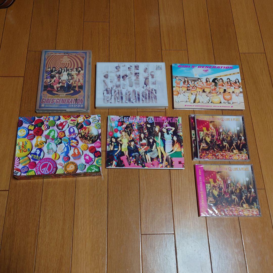 

[USED] Bulk sale of Girls Generation albums released in Japan