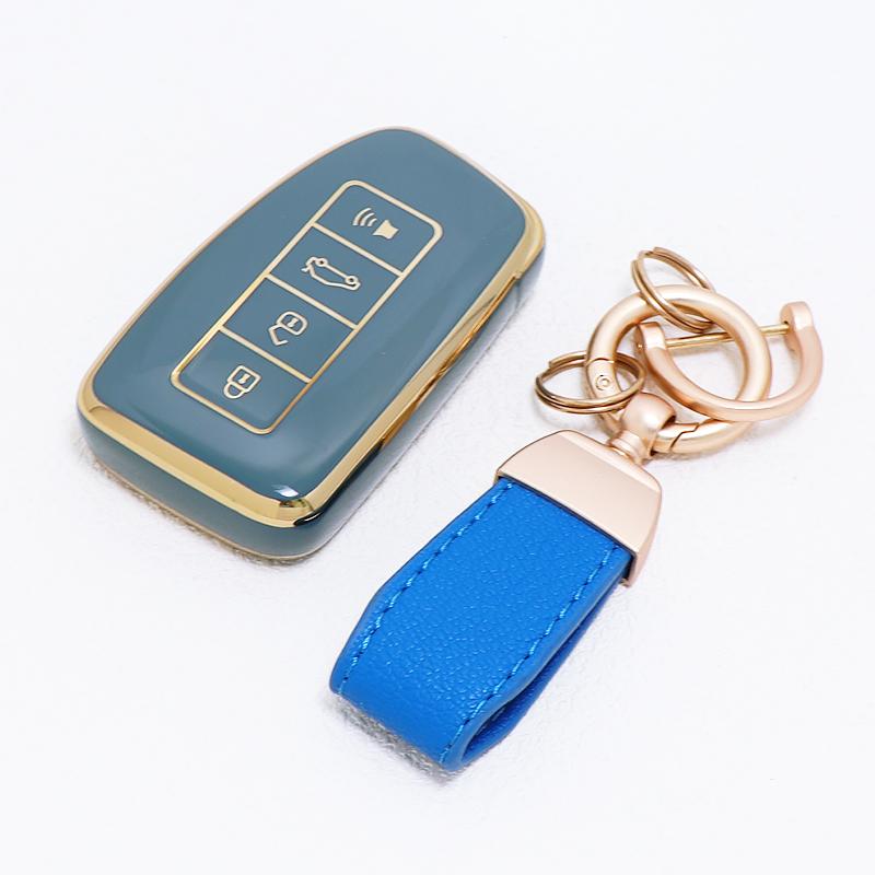 Tpu Shell Fob Holder For Lexus Gs300 Gx470 Is250 Es350 Lx570 Gx460 Nx300H Is300H Rx350 Nx300 Es300H Rx450H Car Key Case Cover