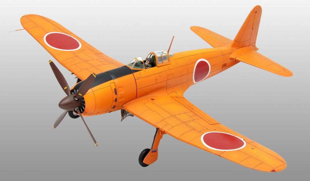 Fine Molds 1/48 Scale Japanese Navy Carrier-Based Fighter Prototype Reppu Plastic Model FB11