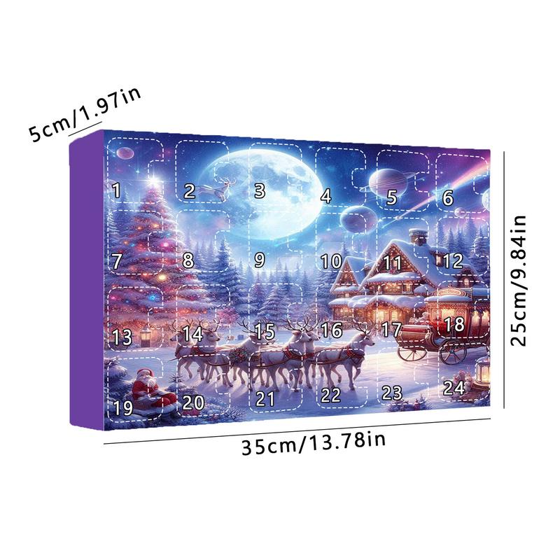 24 Days Arrival Festival Gift Christmas Dwarf Arrival Calendar Dwarf Doll Christmas Calendar Box Dwarf Home Pendant