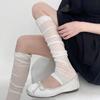 Summer Thin Leg Warmers Womens Long Stockings Knee High Breathable Leg Warmer