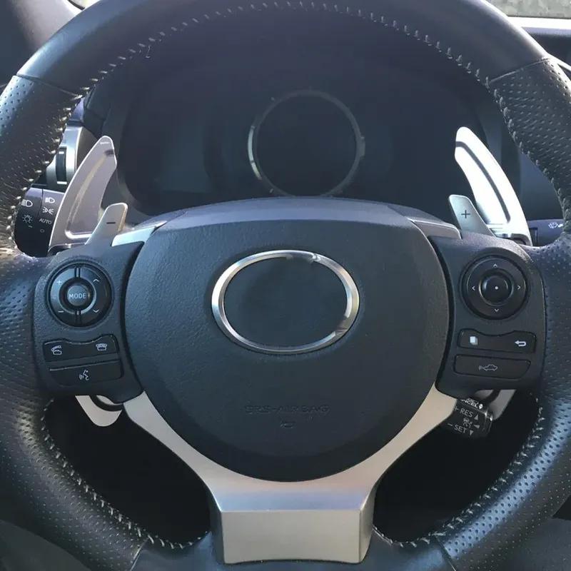 Billet Aluminum Larger Paddle Shifter Extensions for Lexus IS250 IS300 IS350 RC350 RC300 NX300 NX200t CT200h, etc