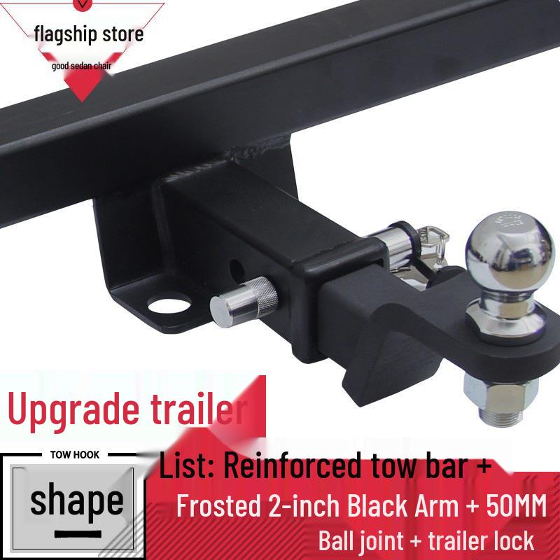 Nissan Paladin Rogue Rear Tow Bar with Square Hole Adapter