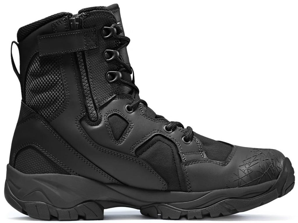 CQR And Waterproof Military Tactical Boots for Outdoor and Features Zippered Camouflage Product Men's Lightweight, Durable, Breathable, Activities,