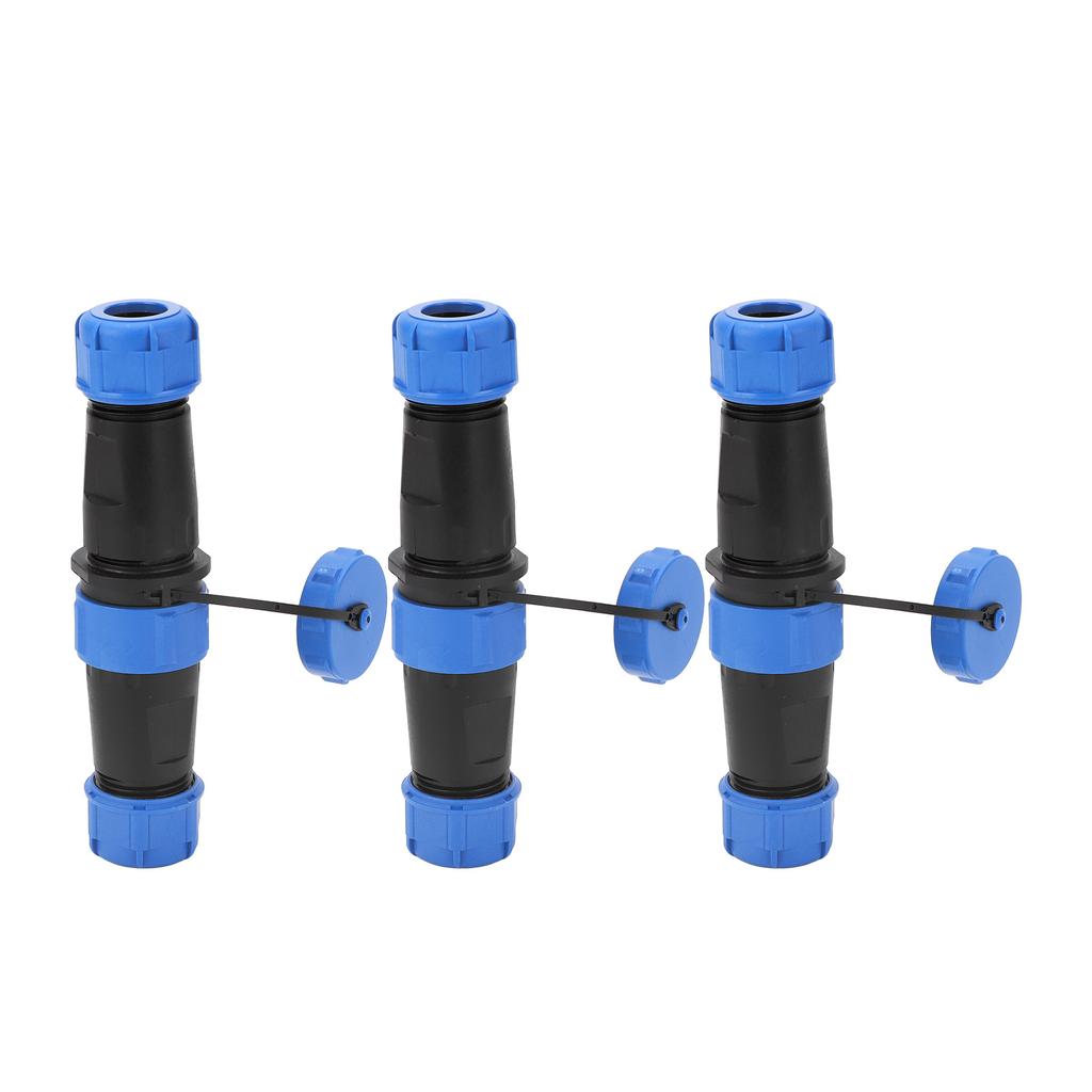 3PCS Industrielle Elektrische Power Kabel Stecker 2Pin IP68 Wasserdicht Aviation Schott Stecker AC