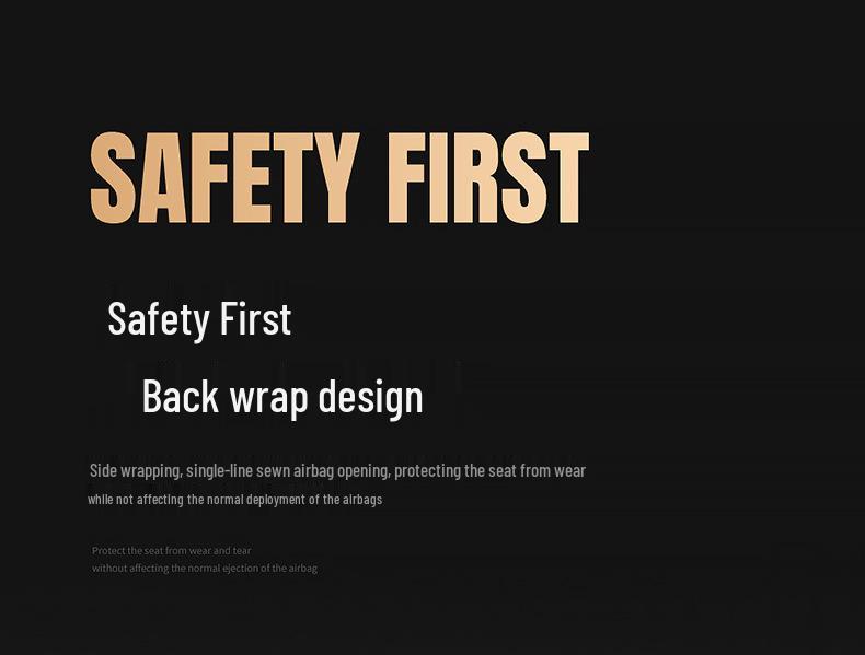 Ganzjahres-Vollleder-Sitzbezug: Bequem, Atmungsaktiv, Universelle Passform.