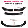 Per Lexus IS250 IS350 IS300 Spoiler Labbra Sdoppiatore Paraurti Anteriore Kit Carrozzeria Tuning Protezione Copertura Accessori Nero Lucido