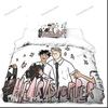 Cartoon Duvet Cover TV Heartstopper Pillowcase Bedding Set Adult Boys Girls Bedroom Decoration Children Gift Single Double Siz74