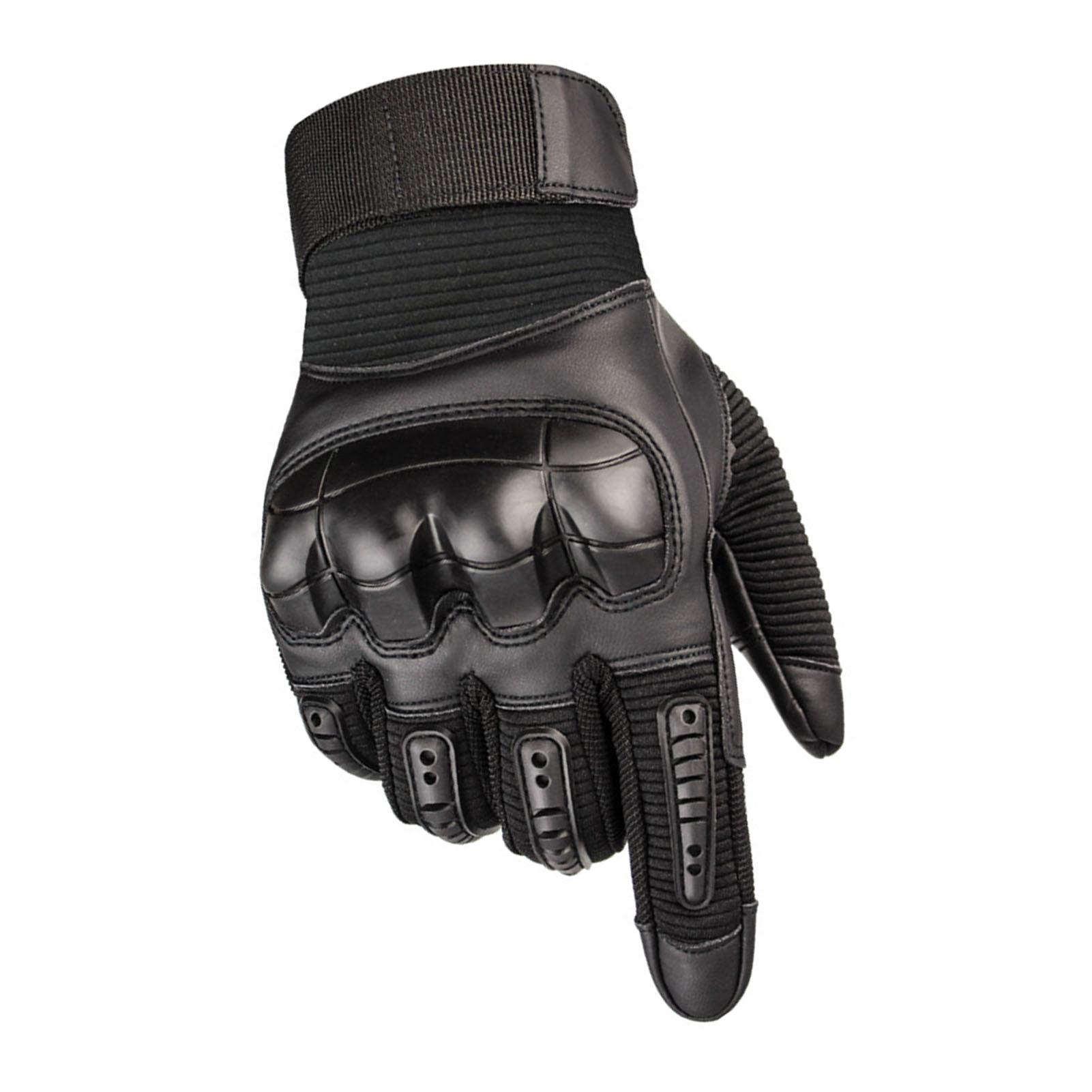 

Мотоциклетные перчатки с жесткими костяшками, дышащие, с хорошим сцеплением, противоскользящие, с полным пальцем, спортивные перчатки для S(for 2-4kg) чёрный