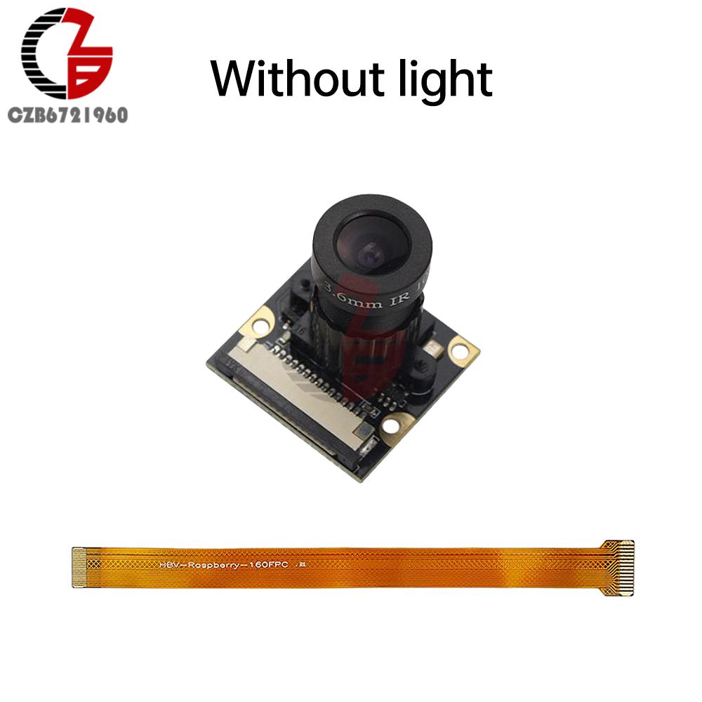 Raspberry Pi 5 Zero Camera OV5647 5MP 1080P Optional Night Vision 60 Degrees Adjustable Focus IR CUT FF AF Camera Module