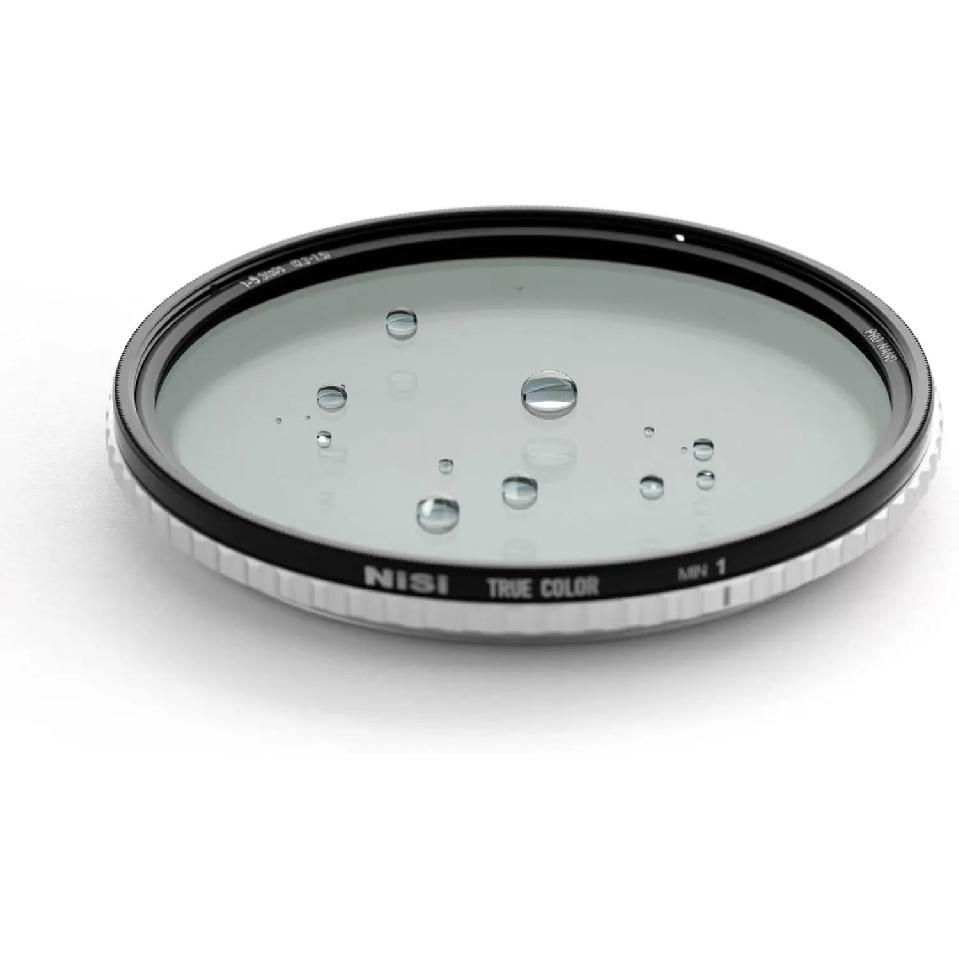 NiSi Swift True Color ND-Vario 67/72/77mm 1-5 Stops (ND2-ND32) Variable ND Filter Waterproof Nano Coating Optical Glass W Case