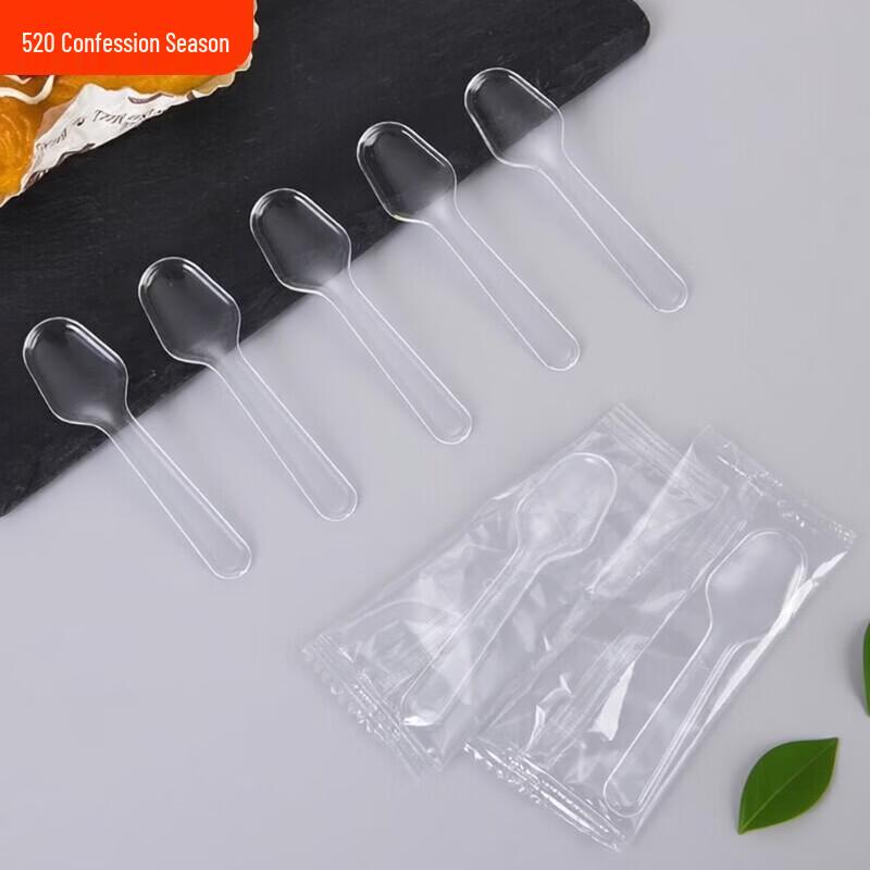 Disposable Plastic Tasting Spoons