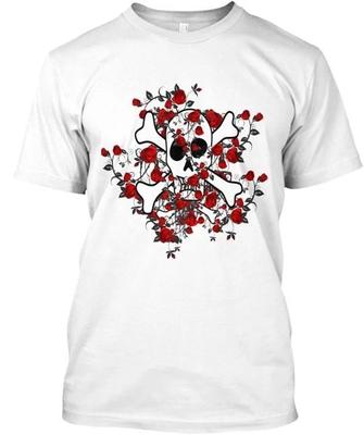 Camiseta de Calavera Hecha en EE. UU. Tallas S a 5XL