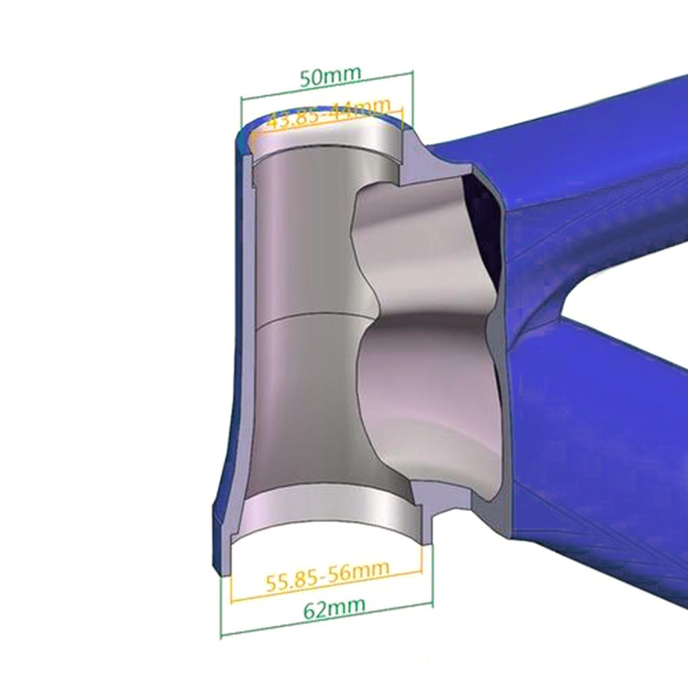 Threadless Konisches Rohr Gabel Gerades Rohr Fahrrad Steuersatz Fahrrad Steuersatz ZS44 ZS56 Gedichtete Lager