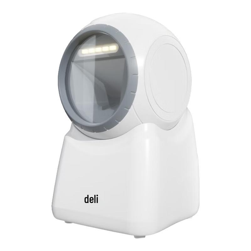 Deli Wired 1D 2D Desktop Barcode Scanner