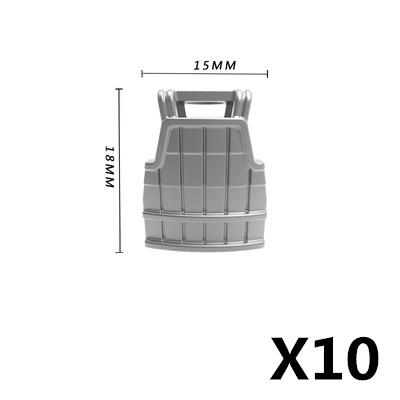 Mittelalterliche Militärzubehör Bausteine Ritter Figuren Waffe Schild Rüstung Helm Speer Bogen Armbrust Axt Hammer Spielzeug K026
