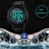 SKMEI Men's Digital Watch, Waterproof, LED Backlight, Large Numerals, Multi-Function, Sports Watch
