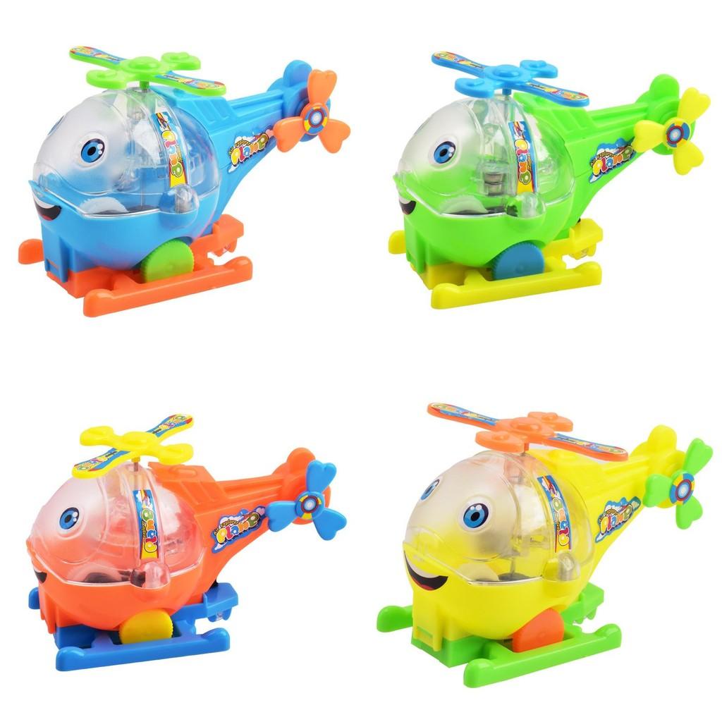 Childrens Light Up Flying Airplane Pull String Toy With Rotating Led For Education And Play
