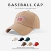 Fashion Hat Women's Spring and Summer Embroidery Baseball Cap Fashion Face Small Versatile Shade Cap