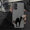 Phone Cover Case for Samsung Galaxy A52S A72 A17 A52 A16 A15 A14 A23 A73 A33 A56 A55 A35 A34 A36 A53 A54 Lrritable Cat