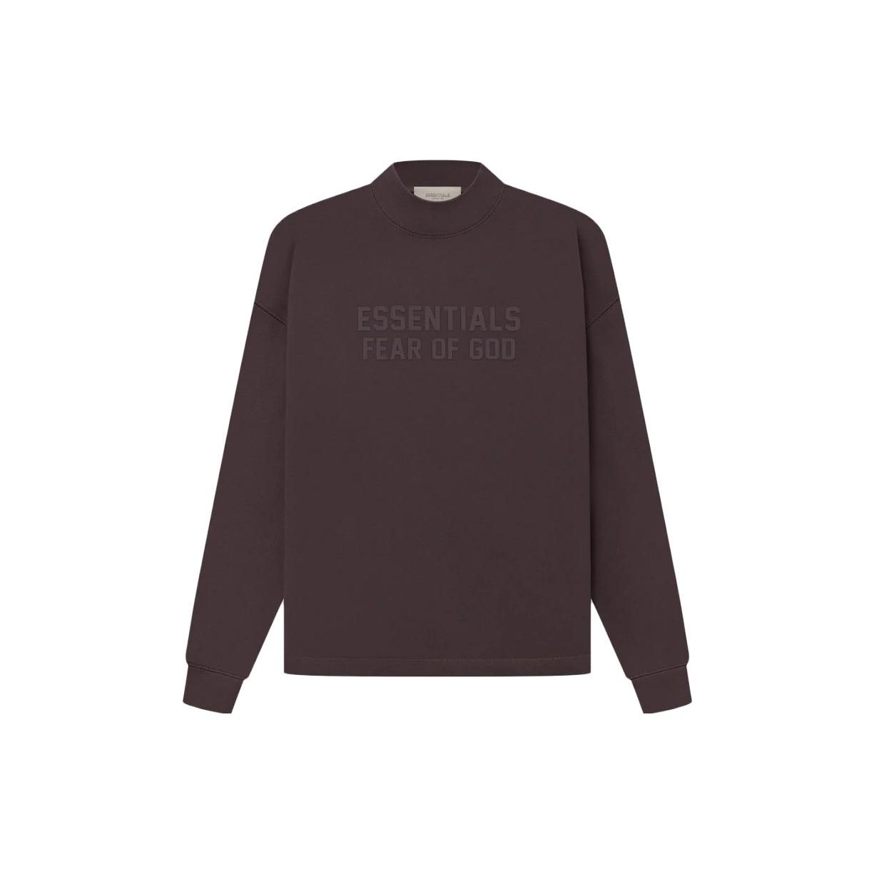 Fear of God Essentials SS23 Relaxed Crewneck Plum Unisex FOG-SS23-024 L