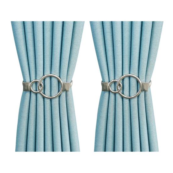 1 Pereche Prindere Perdea cu Arc Metal Sculptat Elan Păun Frunză Pană Decorativ Draperie Suport Perdea de Fereastră Accesorii Perdea