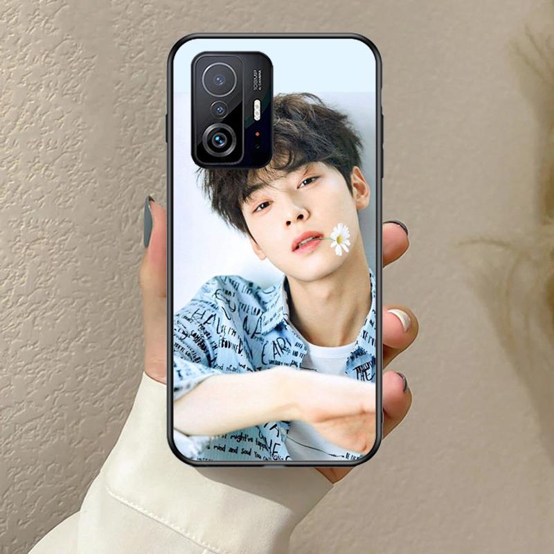 Cha EunWoo Eun Woo Funda For POCO F5 F3 M5s C40 F4 GT X3 X4 X5 Pro Case For Xiaomi 12 13 Lite 11T 12T Pro 12X