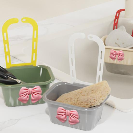 Spülbecken Hänge-Sieb Abgusskorb Großes Fassungsvermögen Schnelltrocknend Einfach zu installieren Verstellbarer Spülbeckenfilter Küchenorganisator