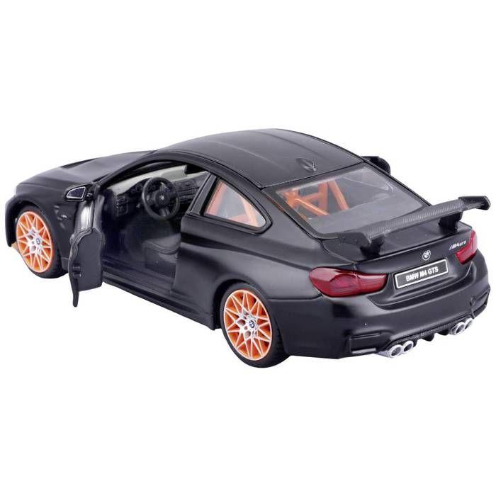 Maisto BMW M4 GTS, mattschwarz 1:24 Modèle réduit de voiture