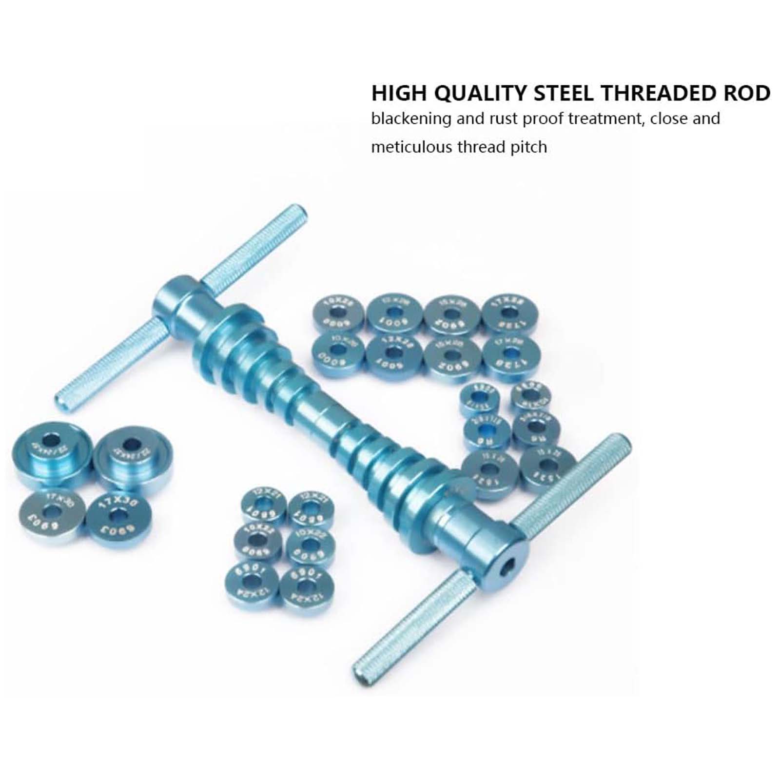 

Bicycle Hub Bearing Press Kit Turning Point for Wheels Hub Universal Cycle Bearing Press Set Assembly Tool for Bicycle Repair China Mainland