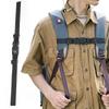 Backpack Chest Strap Non-Slip Backpack Chest Harness Adjustable Backpack Shoulder Strap Fixed Belt for Outdoor Camping Bag