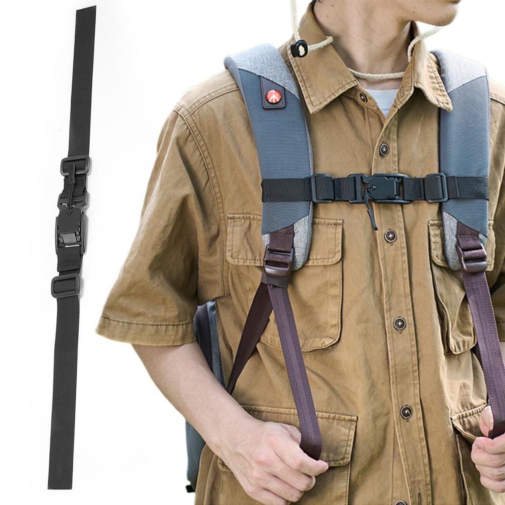 Нагрудный ремень для рюкзака Нескользящая грудная обвязка для рюкзака Регулируемый плечевой ремень рюкзака Фиксирующий ремень для походной сумки China Mainland