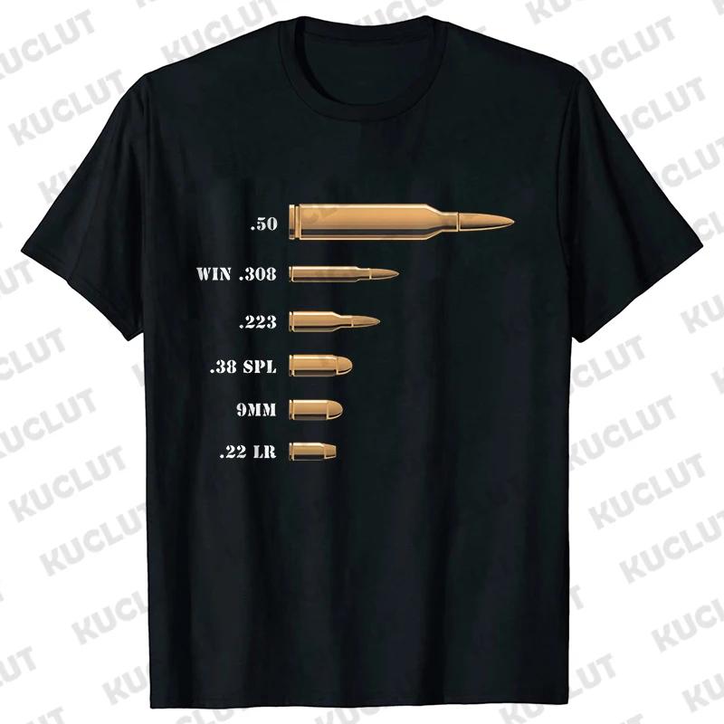 Men's Shirt Gun Lover Print Tshirt Funny Graphic Tees for Men Women Summer Tops Tshirt Men Funny Graphic Tee Shirt Clothing