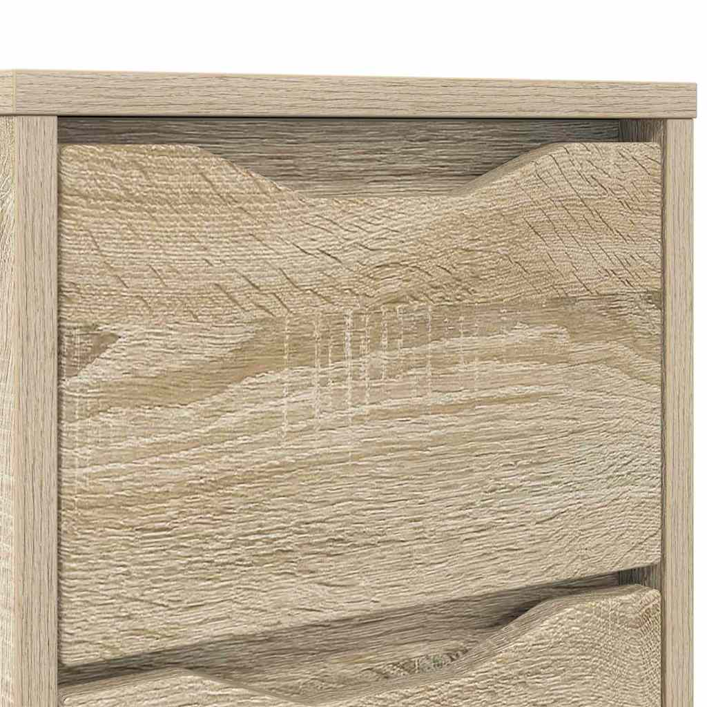 Nightstands (2 pcs) Sonoma Oak Finish 30.5 x 30 x 43 cm Engineered Wood