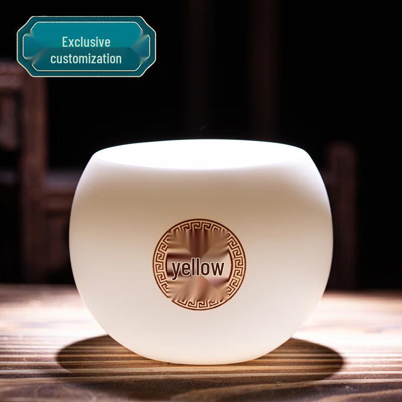 MULTIPOTENT Personalized Chinese White Ceramic Master Cup