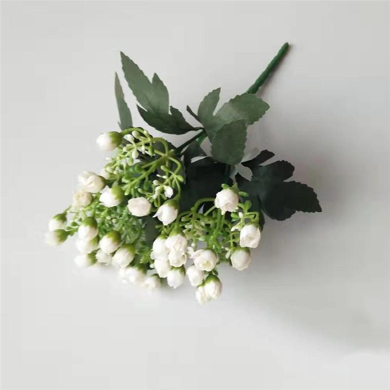 Heads Artificial 36 Silk Rose Flowers Bunch Bouquet Wedding Home Grave Decor