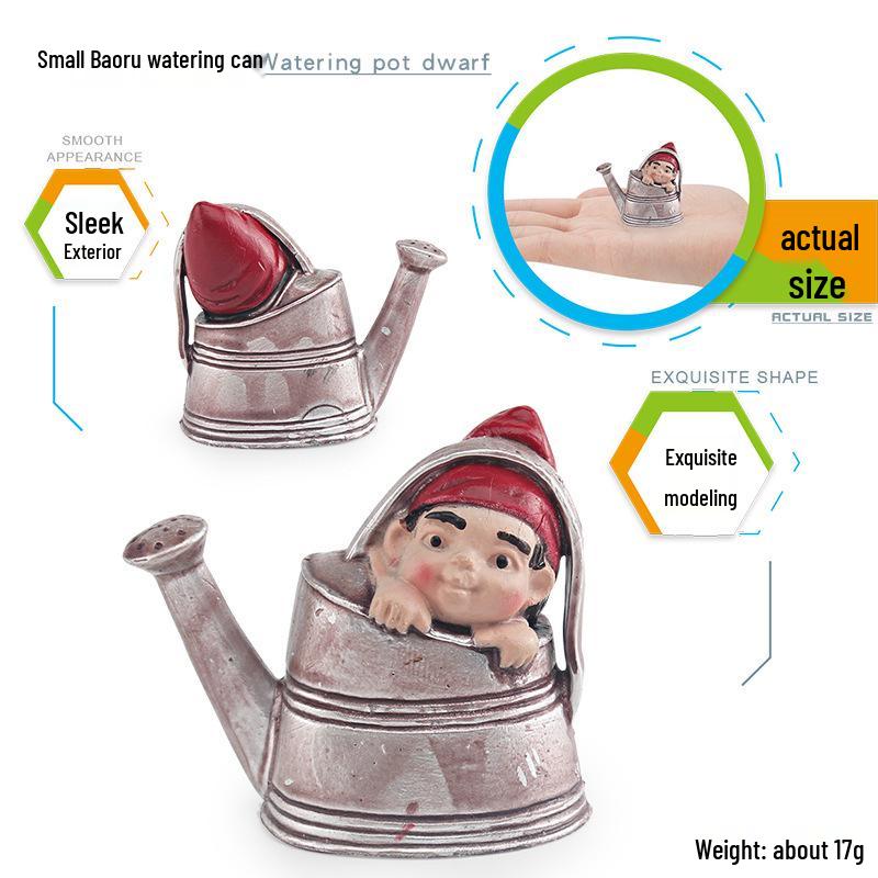 Cross-border Christmas Elf & Goblin Figure Set for Micro-landscape Decoration and Garden Ornament