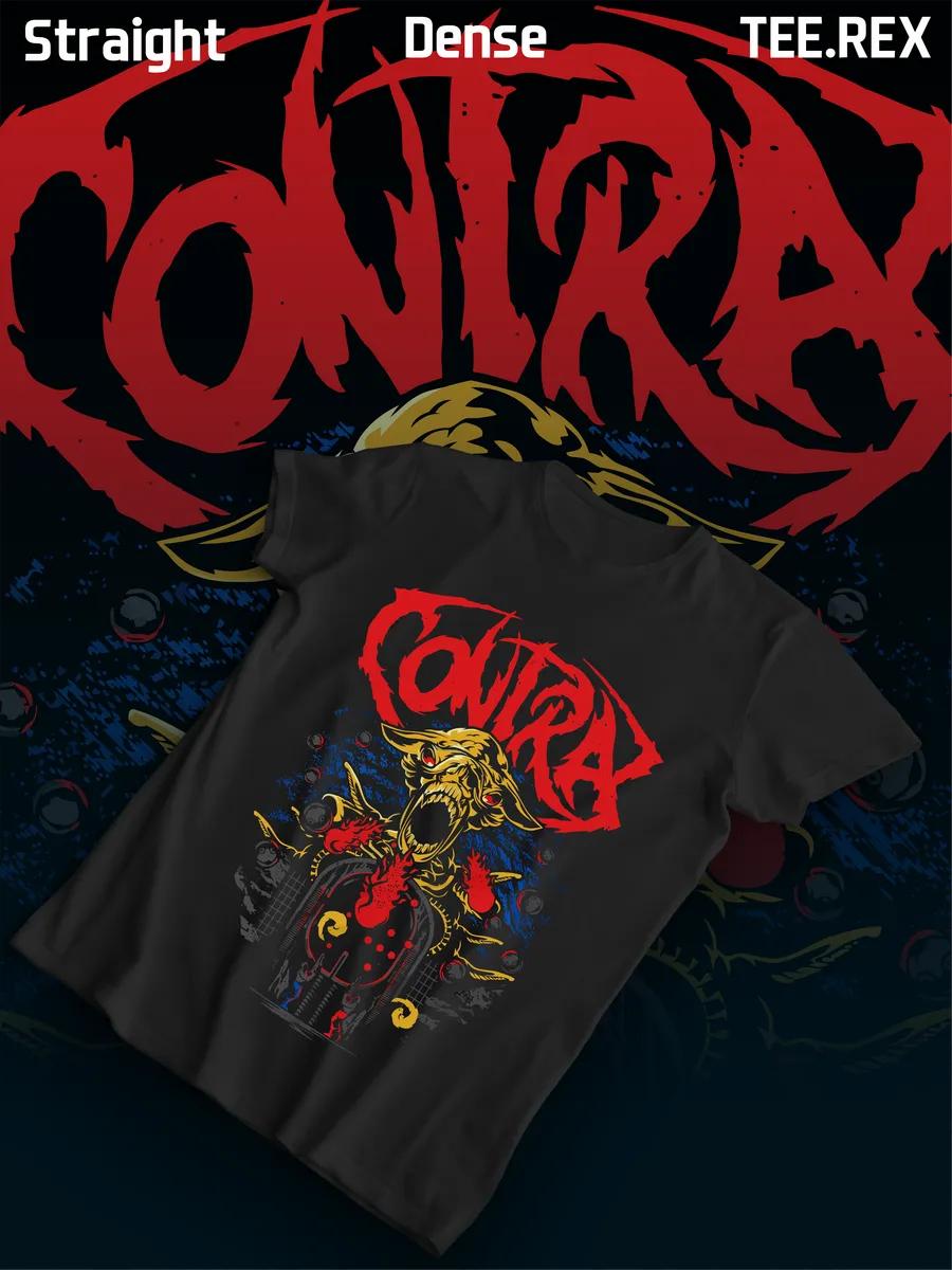 Футболка с принтом Contra Dendy 4XL