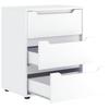 VISNES Sideboard White 60 x 40 x 73 cm Engineered Wood
