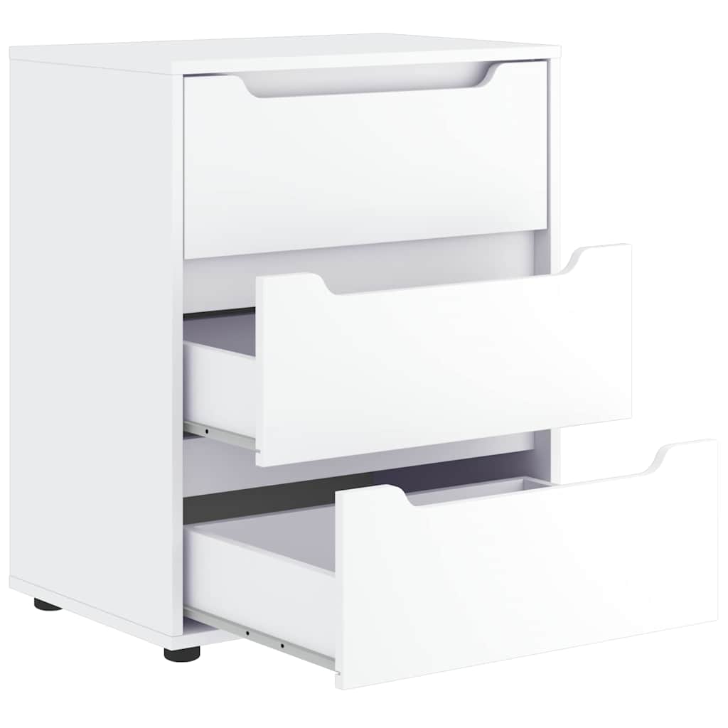 VISNES Sideboard White 60 x 40 x 73 cm Engineered Wood