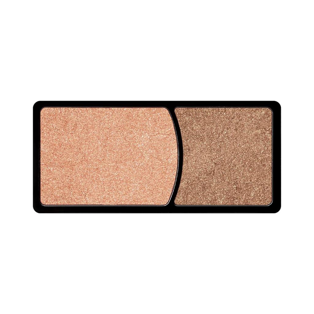 Kiss Me FERME Gorgeous Eye Color 01 Eyeshadow with Two Fine Pearl Tips Brown, 1.5g