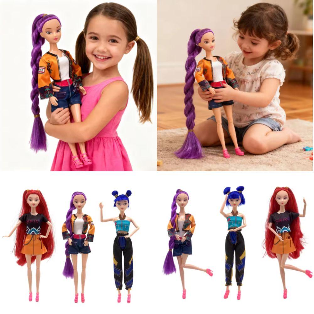 Wucifang Jewelry New Anime Rumi Mira Zoi Vinyl Doll Figure Collectible Toy Birthday Gift For Fans