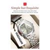 POEDAGAR Square Woman Watch Date Week Waterproof Luminous Ladies Watch Stainless Steel Quartz Fashion Watches Gift