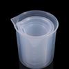 Transparent Stackable Plastic with Scale Beaker Mixing Cups Graduated Cylinder Measuring Cup