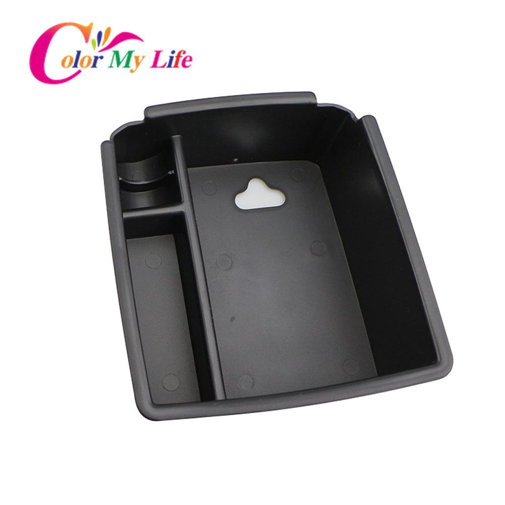 Cutie de depozitare pentru cotiera auto Color My Life pentru Volkswagen VW Tiguan Mk2 2016 - Cutie de depozitare interior consola centrala