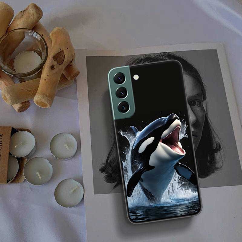 Facts About Killer Whales Phone Case For Samsung Galaxy S22 S25 Ultra S21 S10 Plus S26 Edge S20 S23 S24 FE Cover Silicone So