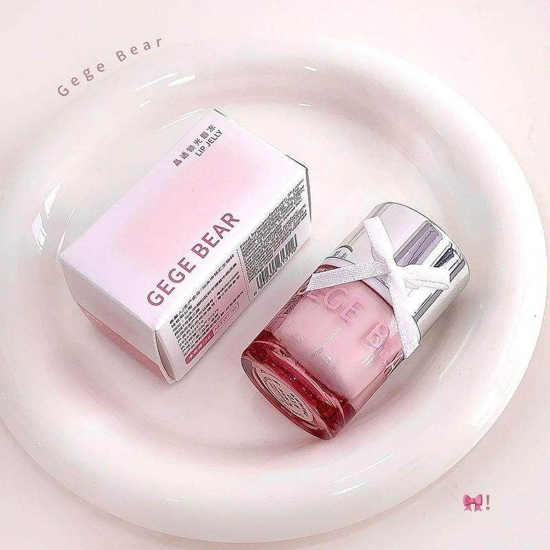 Gege Bear - Crystal Transparent Lock Light Lip Jelly - 4-5