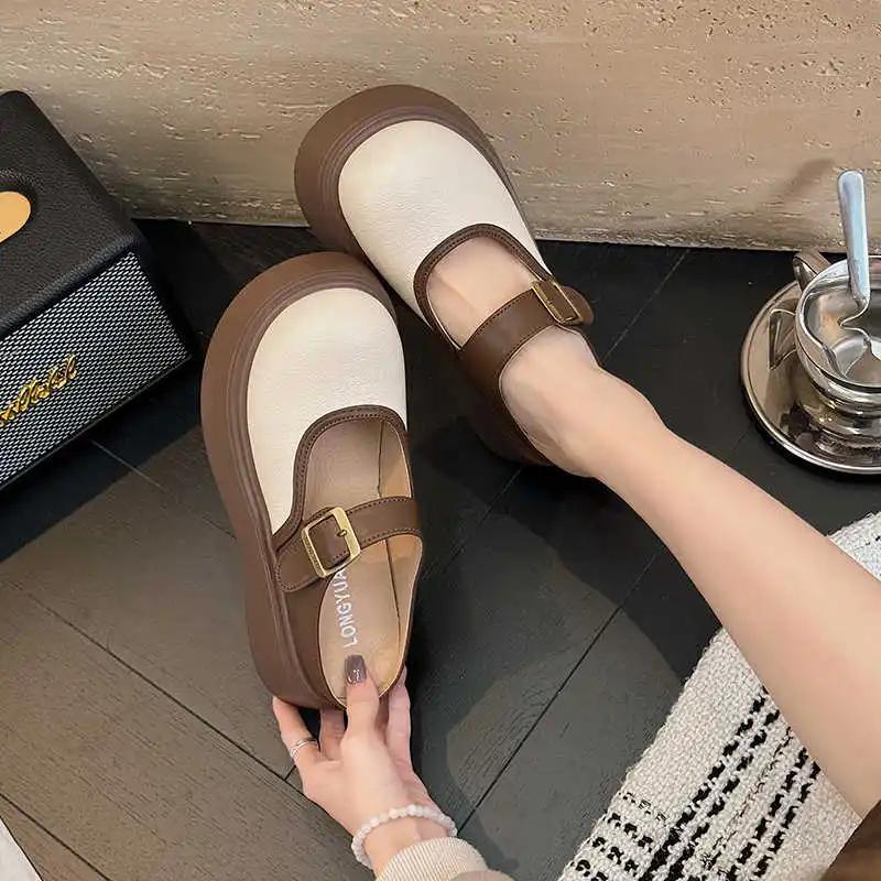 Fashion Two Strips Round Toe Soft Slippers For Women Casual Sneakers For Women Shoes Kawaii Sandals Woman Sport Outings Special