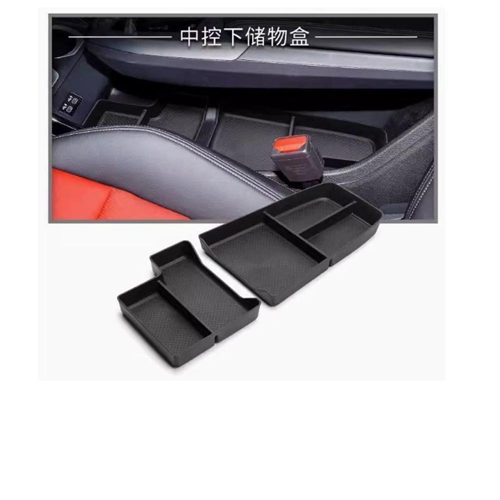 Car Storage Box for BMW X2 U10 iX2 20i X1 U11 ~2026 Silicone Cup Holder Armrest Central Console Organizer Tray Accessories